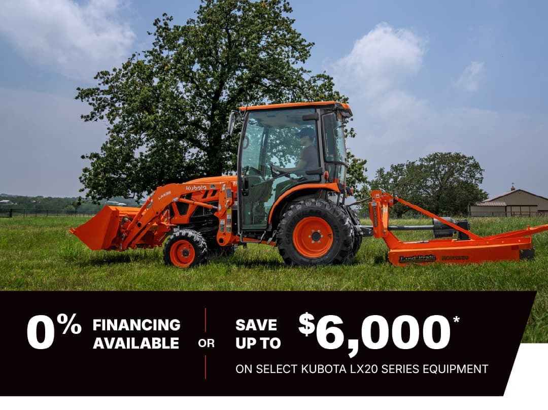 Save on Select LX20 Cab Series Tractors