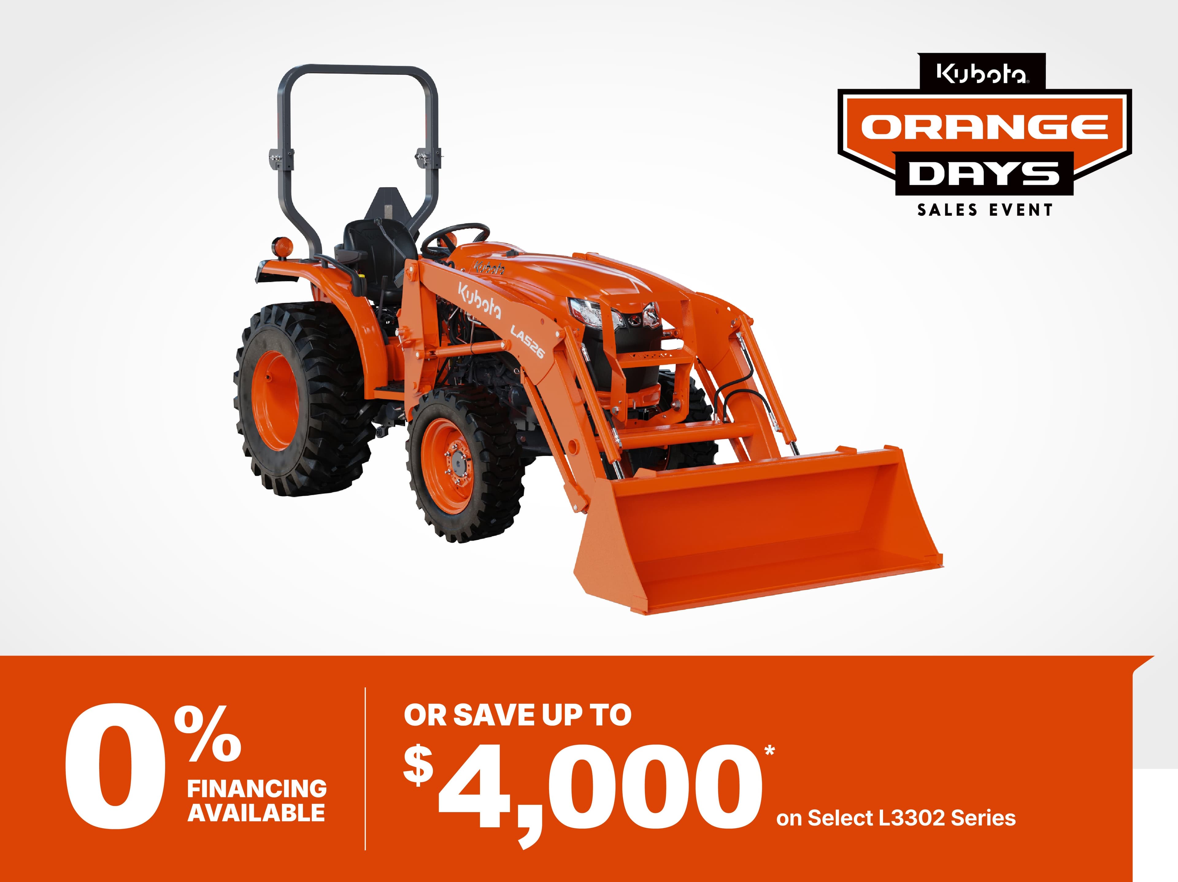 Northern 3/1 Save on L3302 Tractors