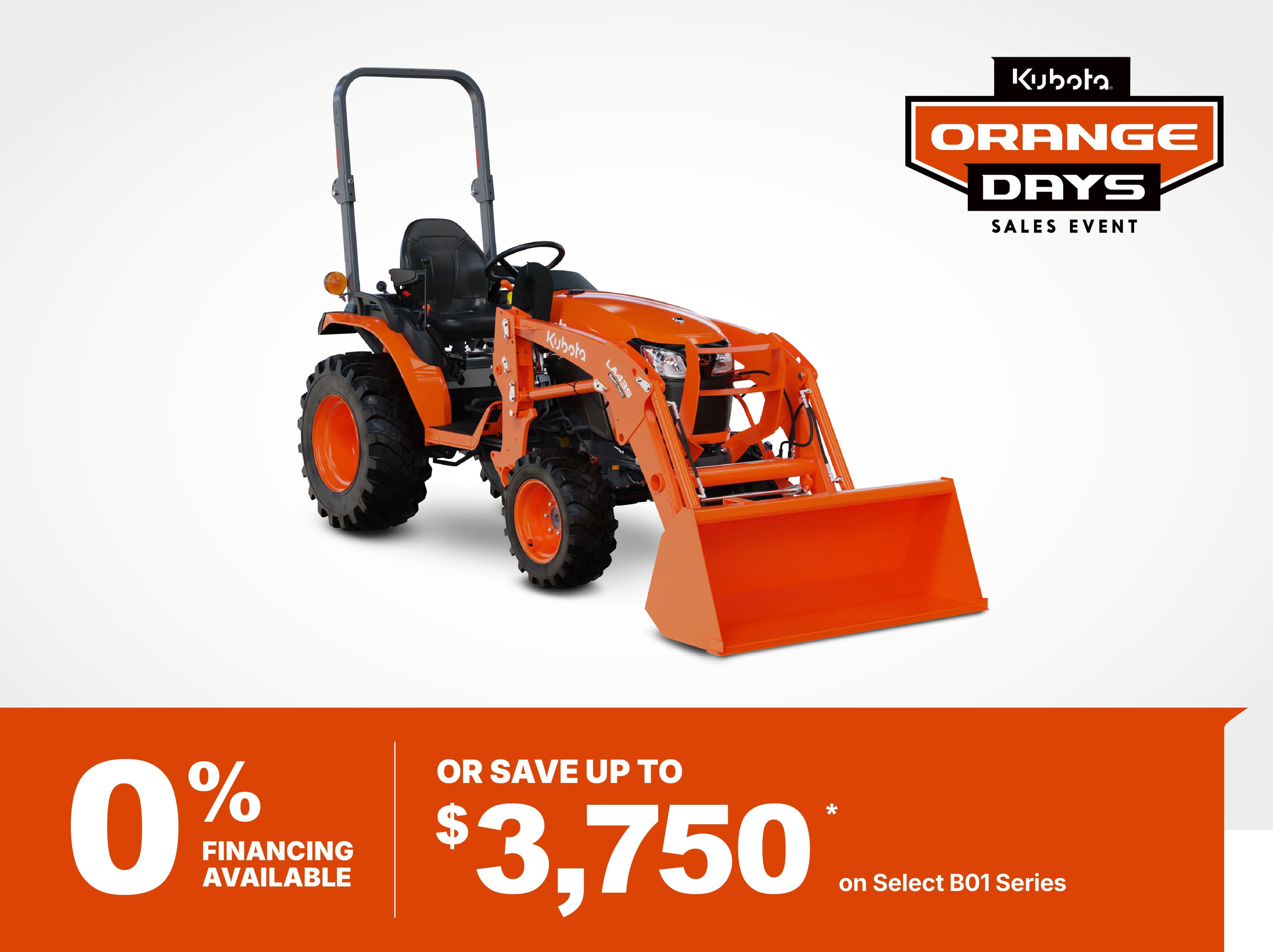 Midwest 3/1 Save on B01 Series Tractors