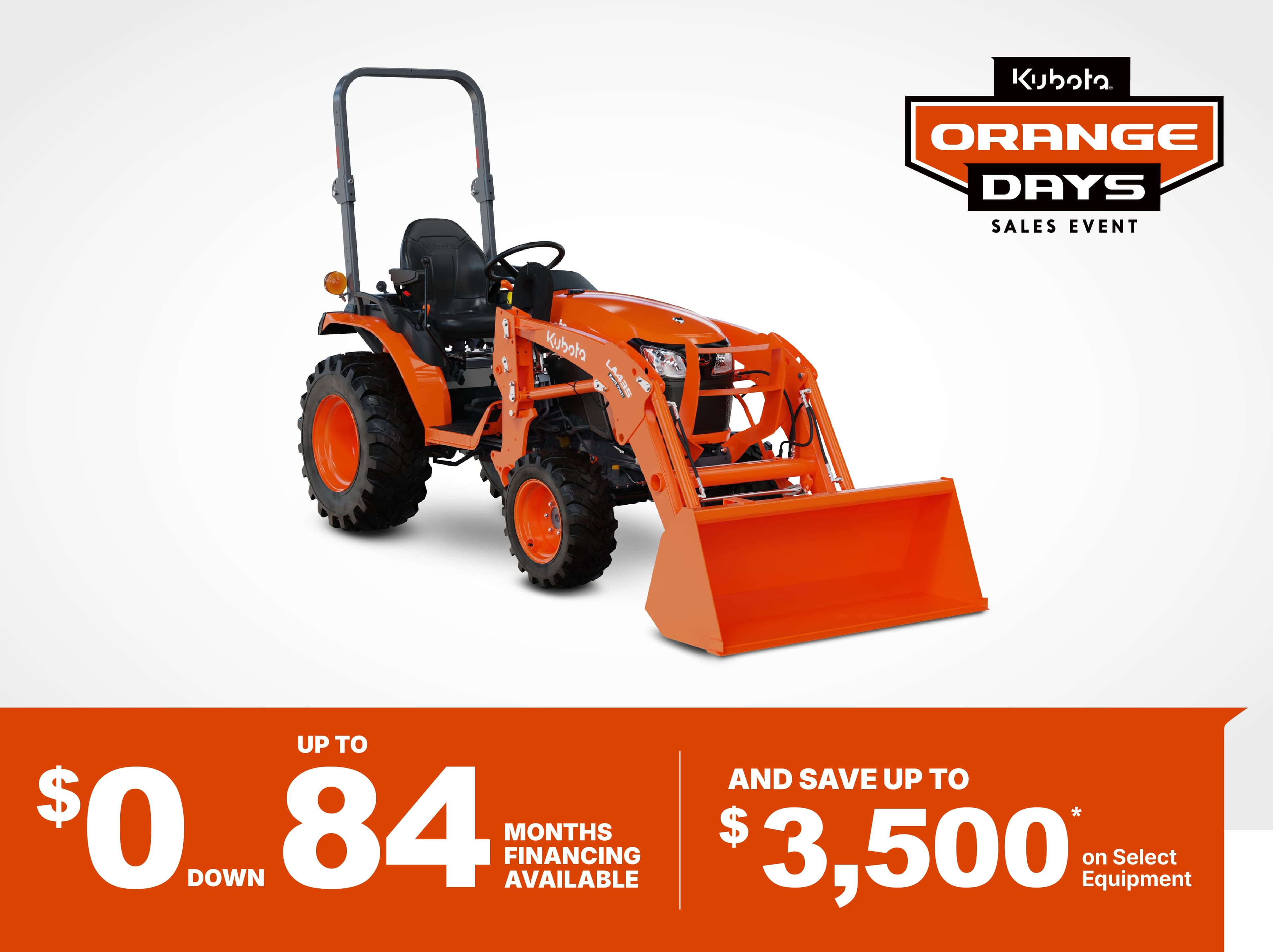 Western 3/1 Save on Select B01 Series Tractors