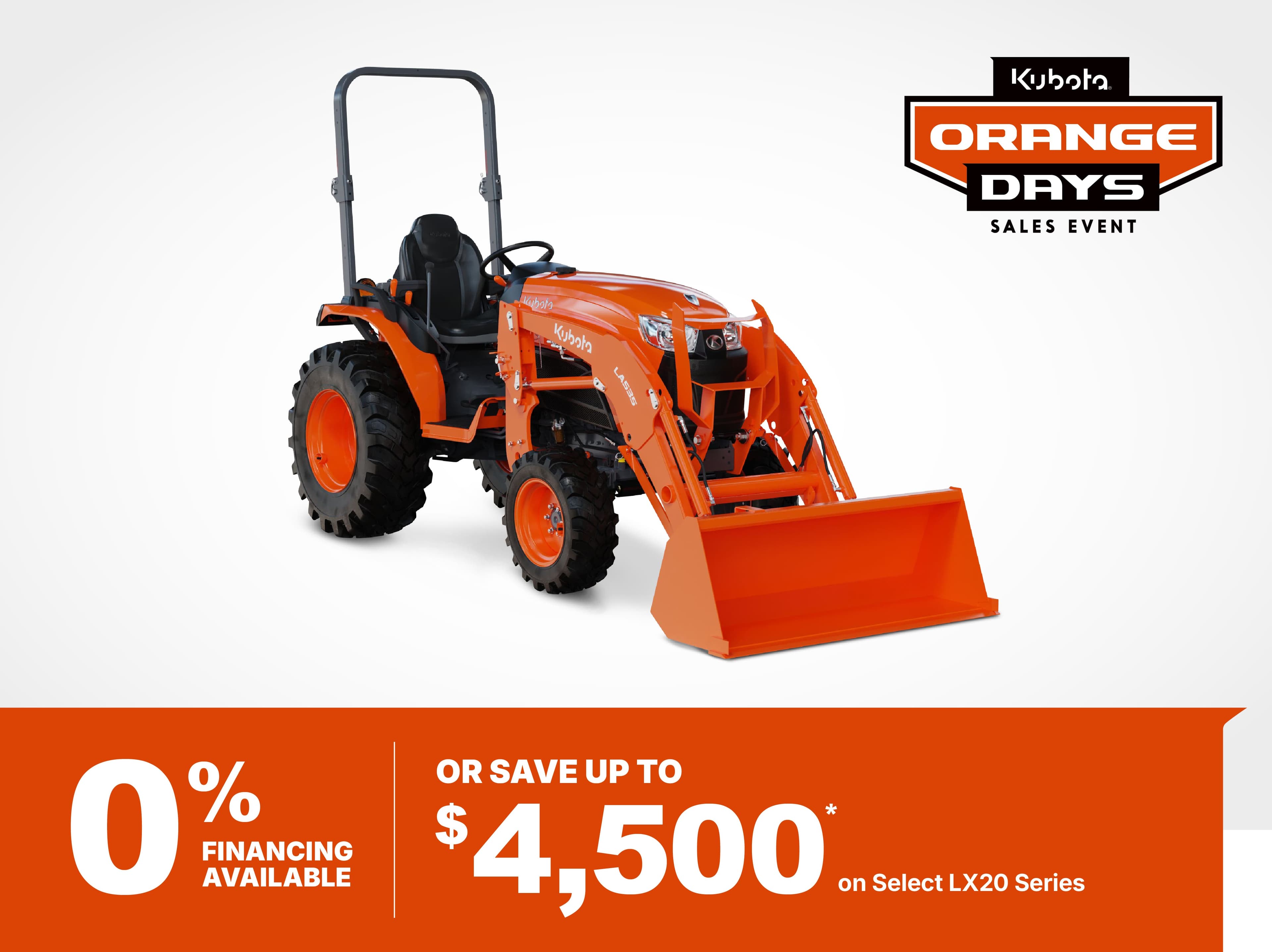 Southeast 3/1 Save on LX2620 ROPS Tractors