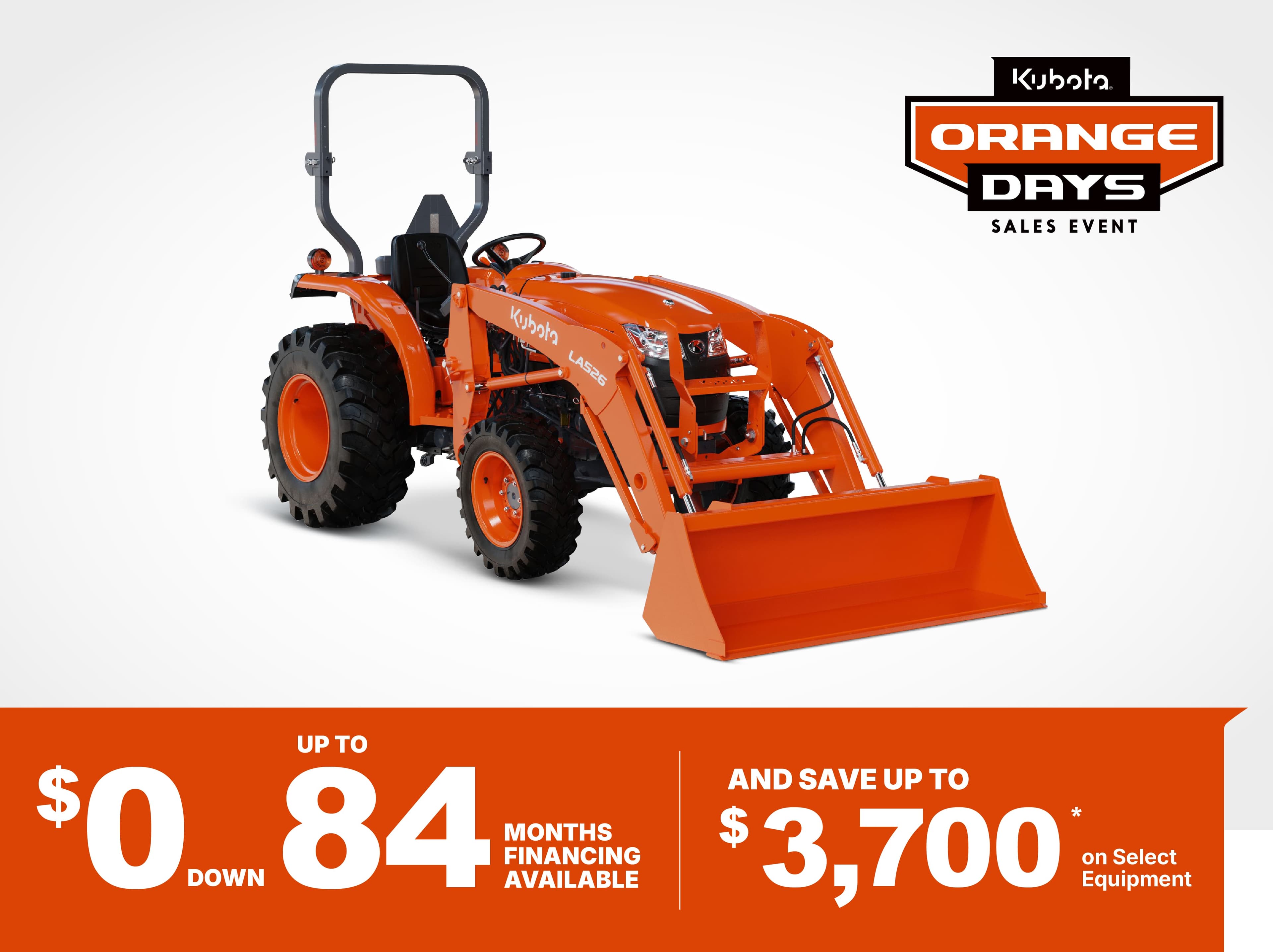 Western 3/1 Save on Select L2502 Series Tractors