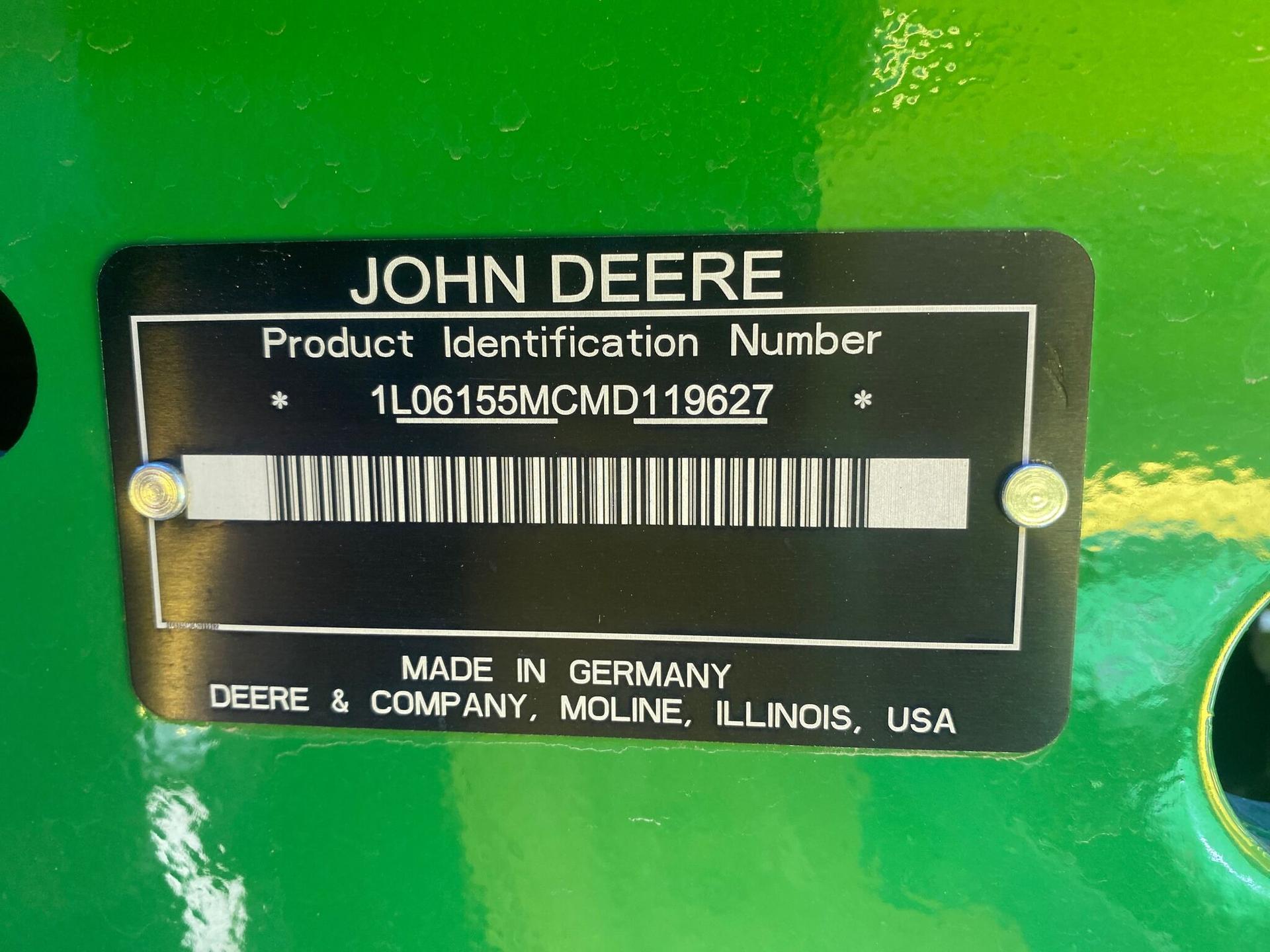 2021 John Deere 6155M