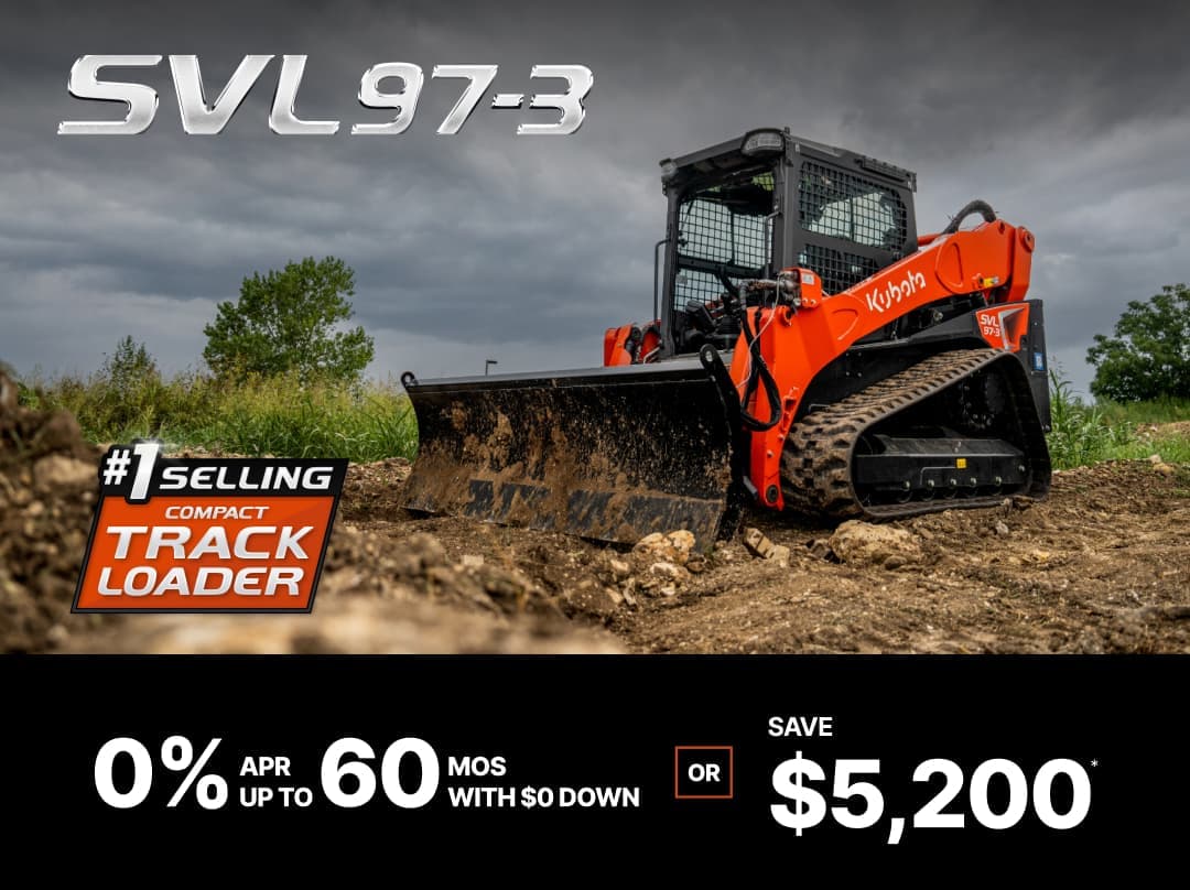 Save on Select SVL97-3 Series Track Loaders CE 7/1 Save on Select SVL97-3 Series Track Loaders CE 7/1