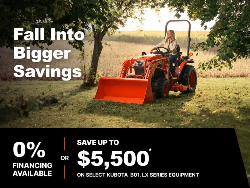 Save on Select B01 & LX Series Tractors Northern 10/1 Save on Select B01 & LX Series Tractors Northern 10/1